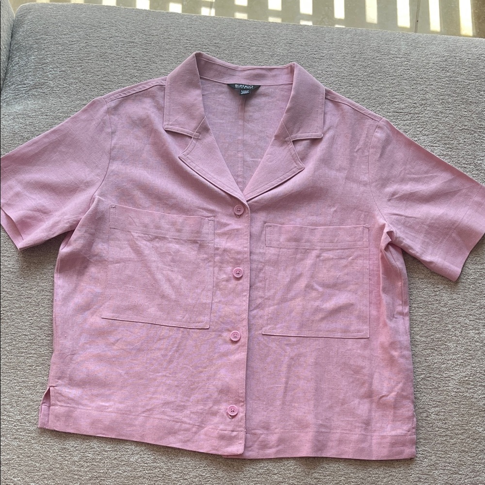 Buffalo David Bitton Light Pink Shirt